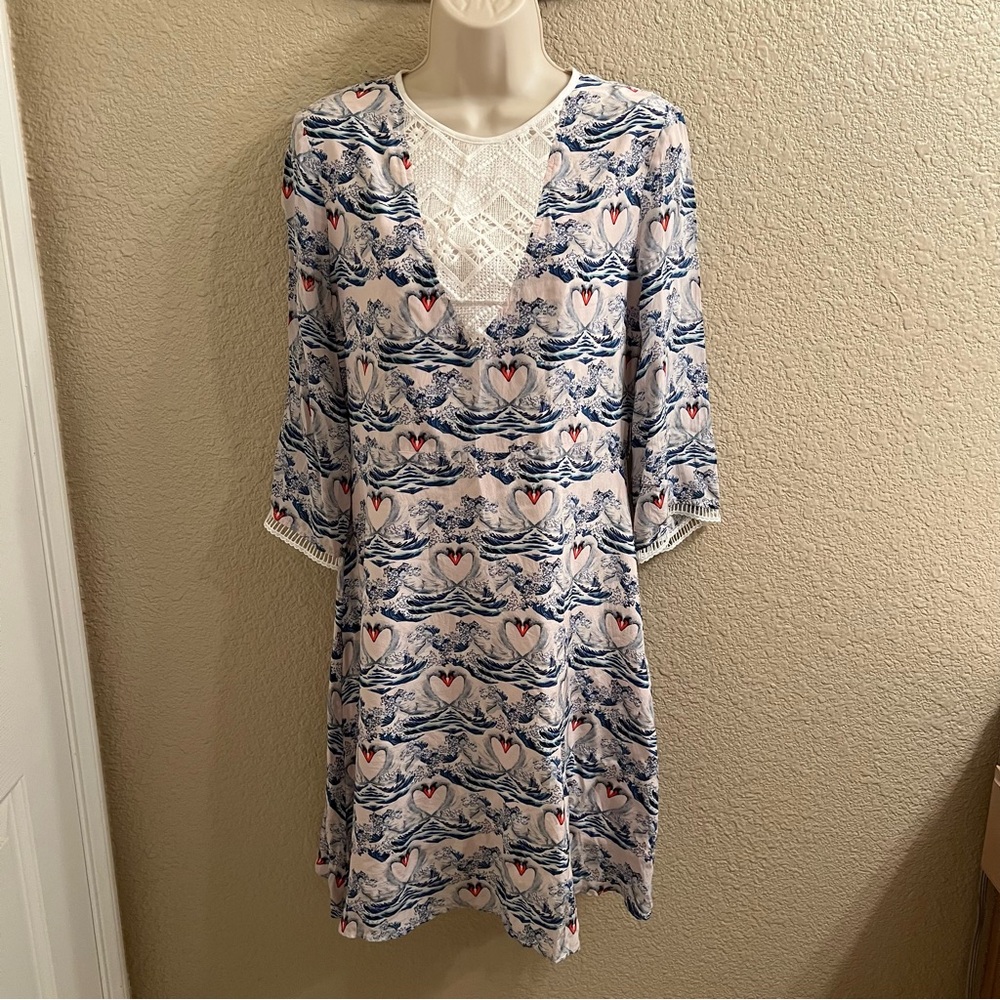 100% Silk Sz.M Dress